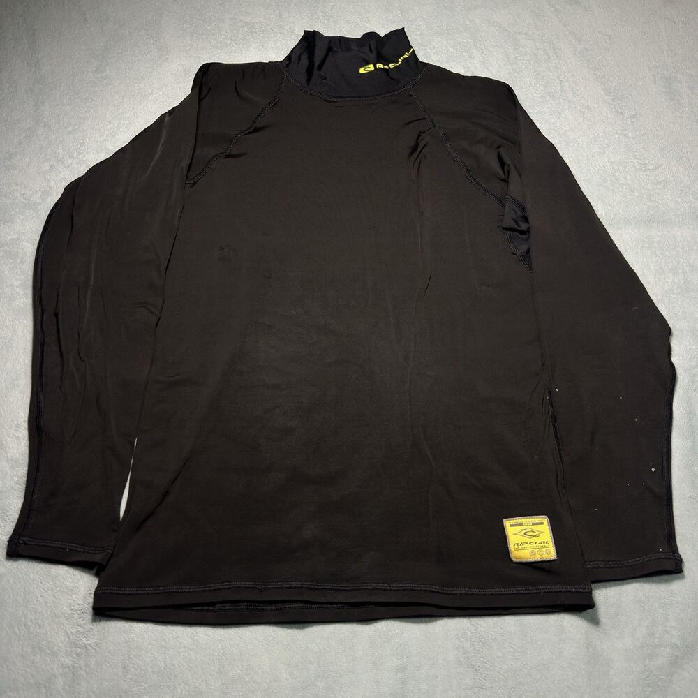 Y2k 90s USA Rip Curl Surfing Baselayer Women Large Stretch Vintage VTG Surfer